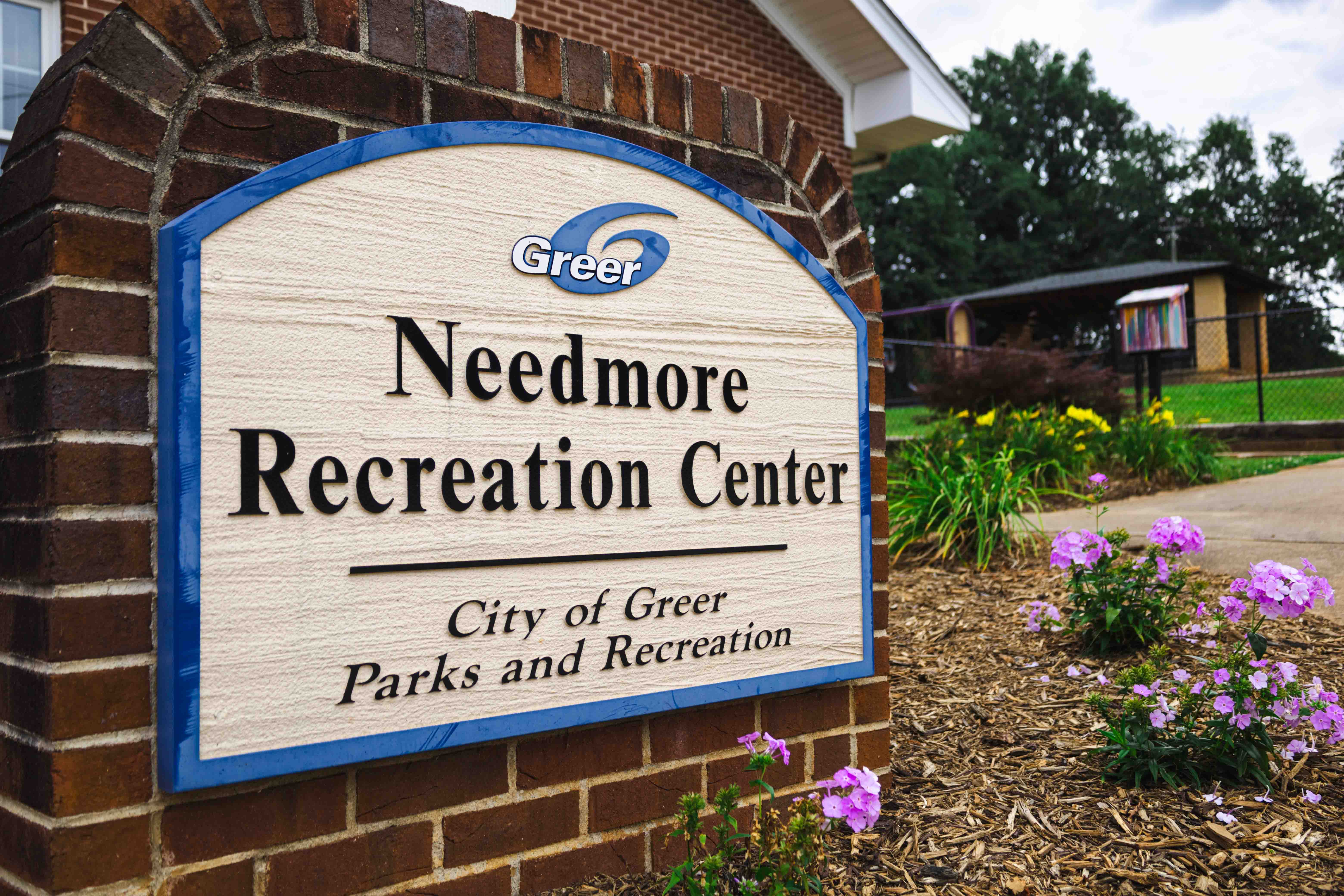 needmore recreation center sign