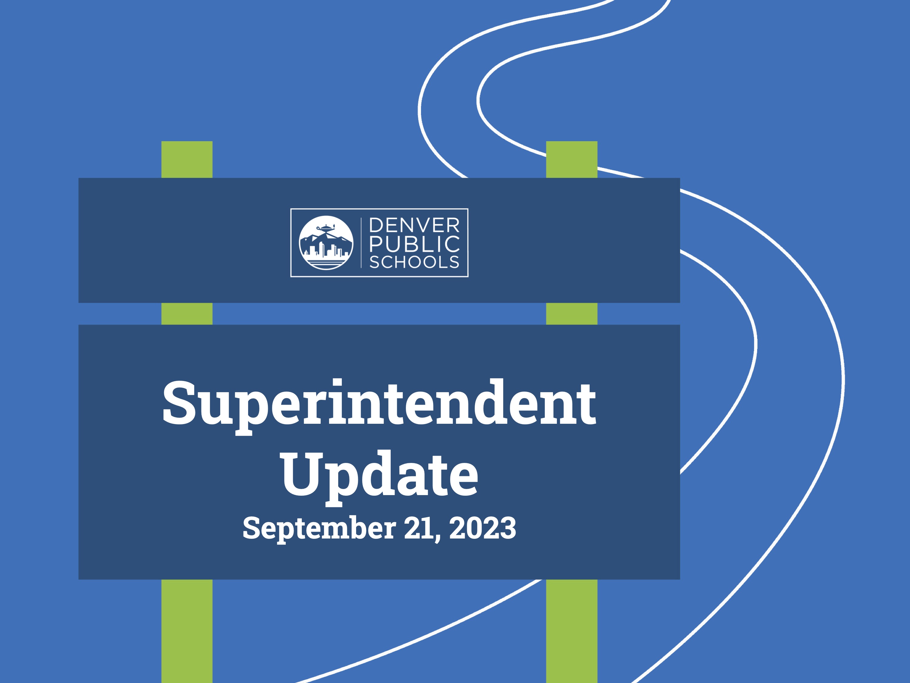 Superintendent Update presentation cover