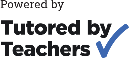 Powered by Tutored by Teachers