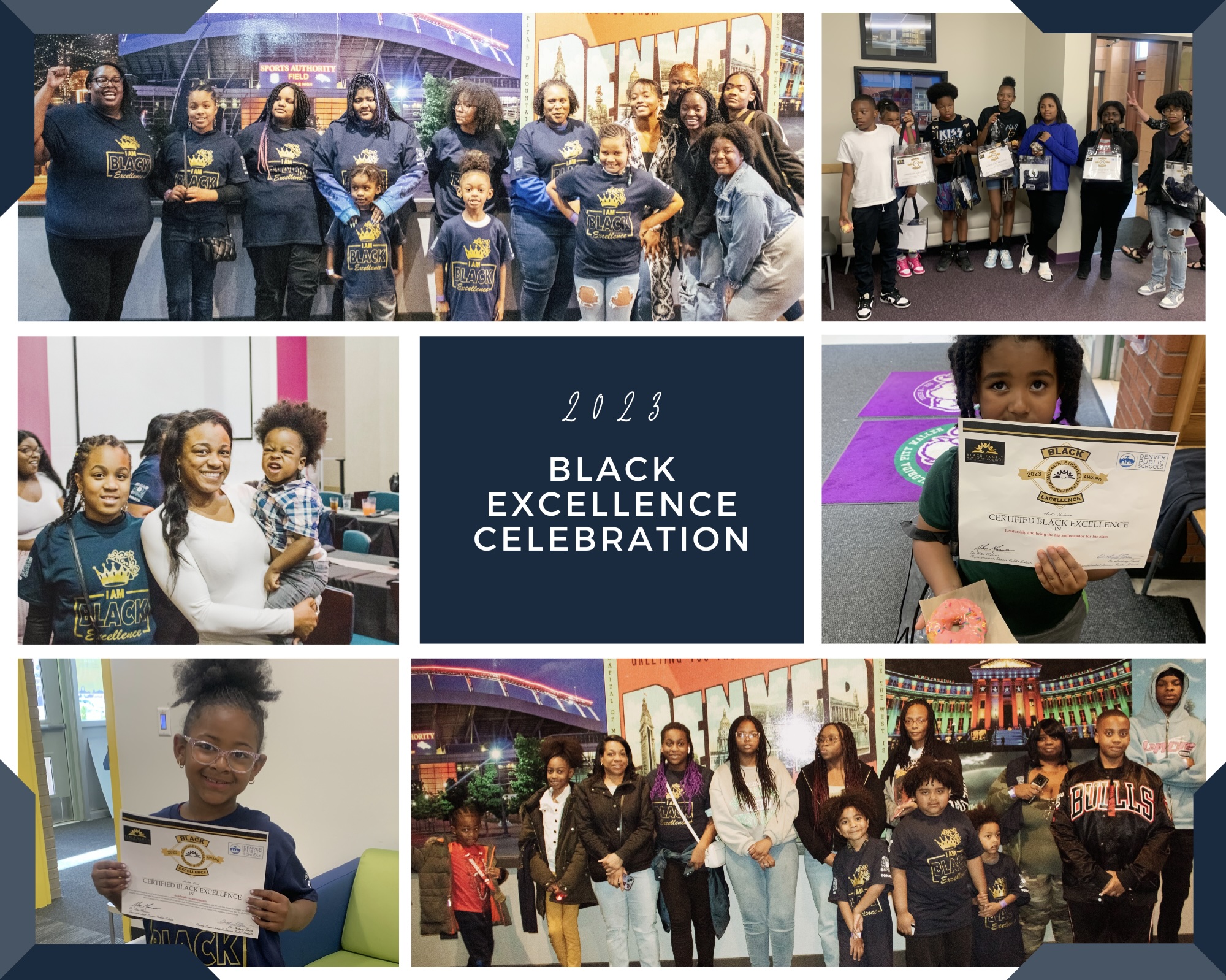 Black Excellence Celebration 2023 photo collage