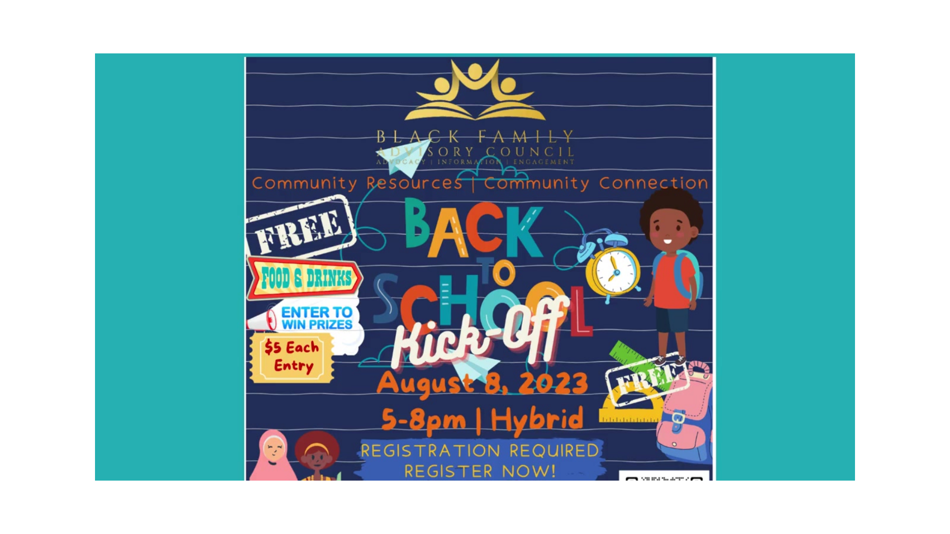 2nd Annual Back to School Kick-Off Flier