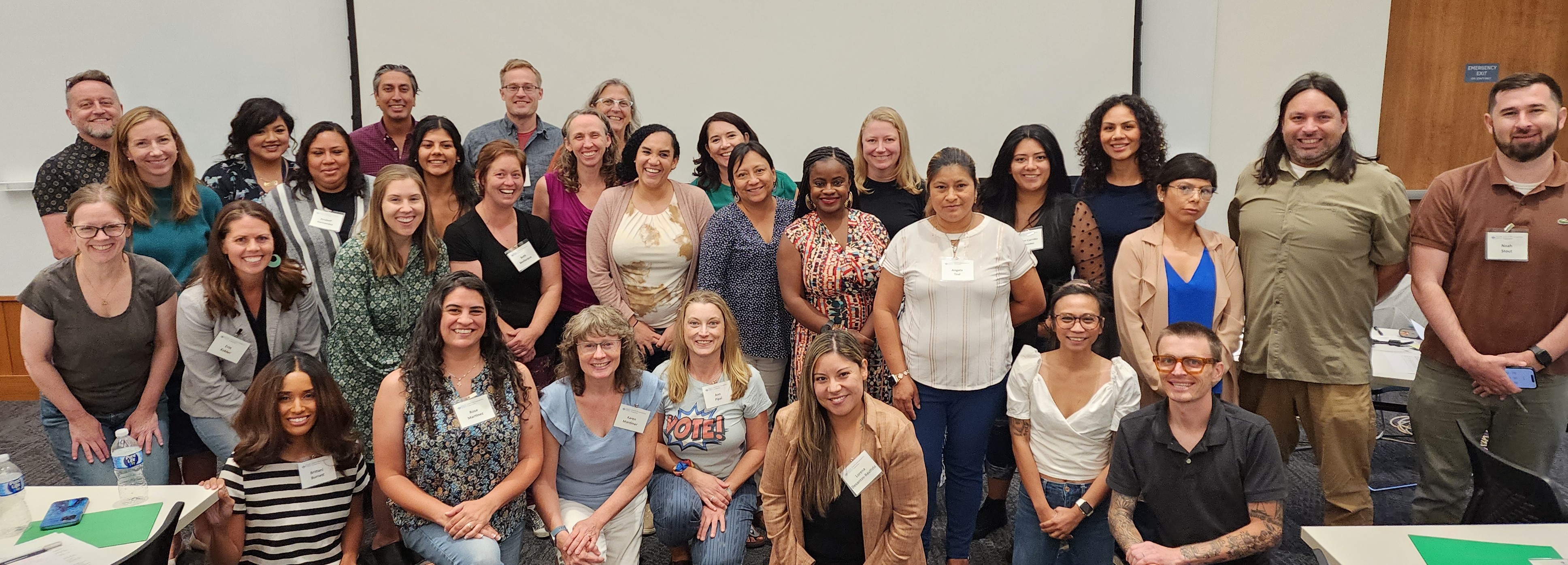 Group picture of the District Accountability Committee