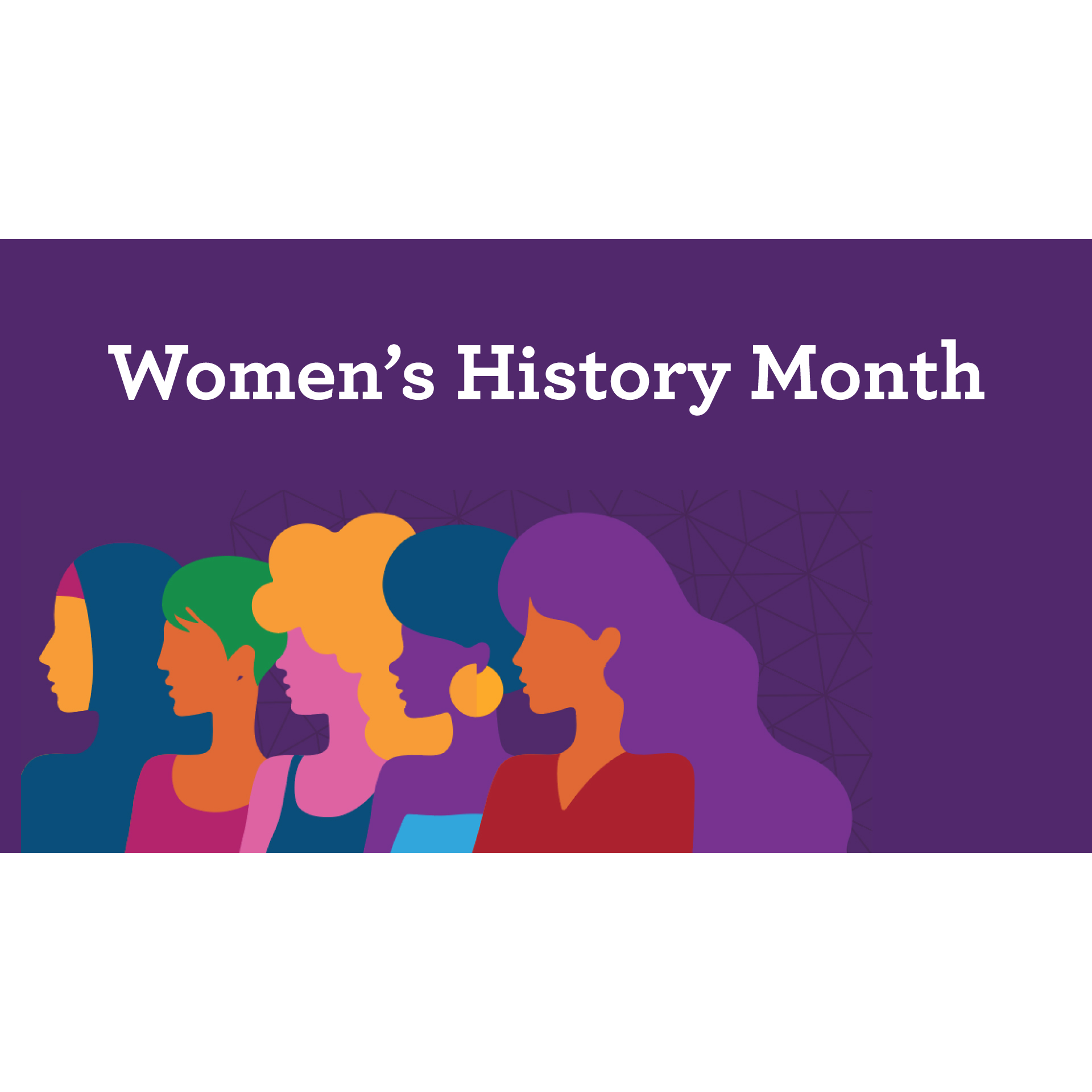 Women's History Month graphic