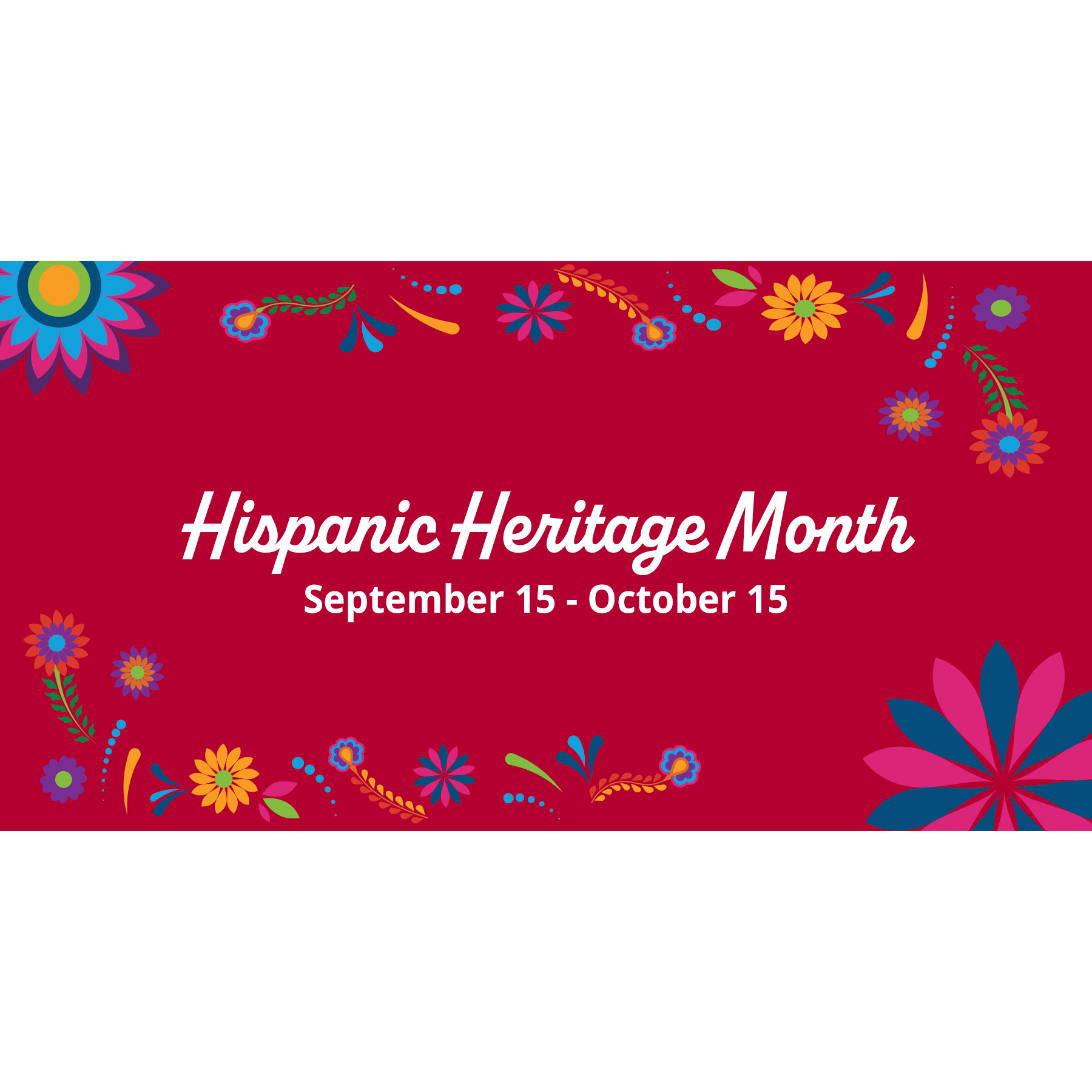 Hispanic Heritage Month graphic