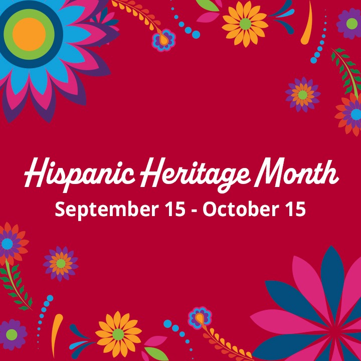 Hispanic Heritage Month graphic