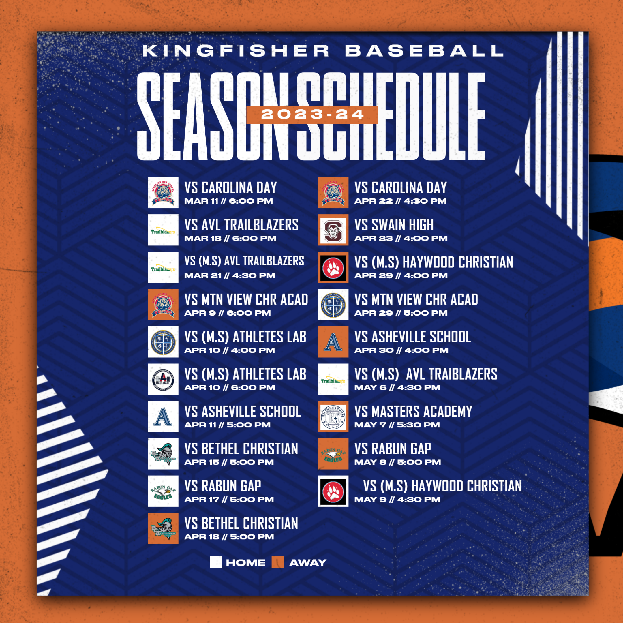 Baseball Schedule