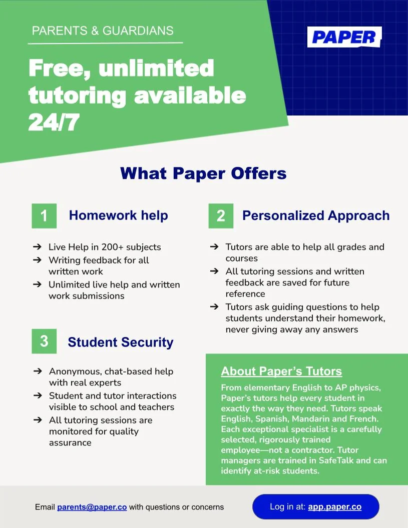 papers banner flyer
