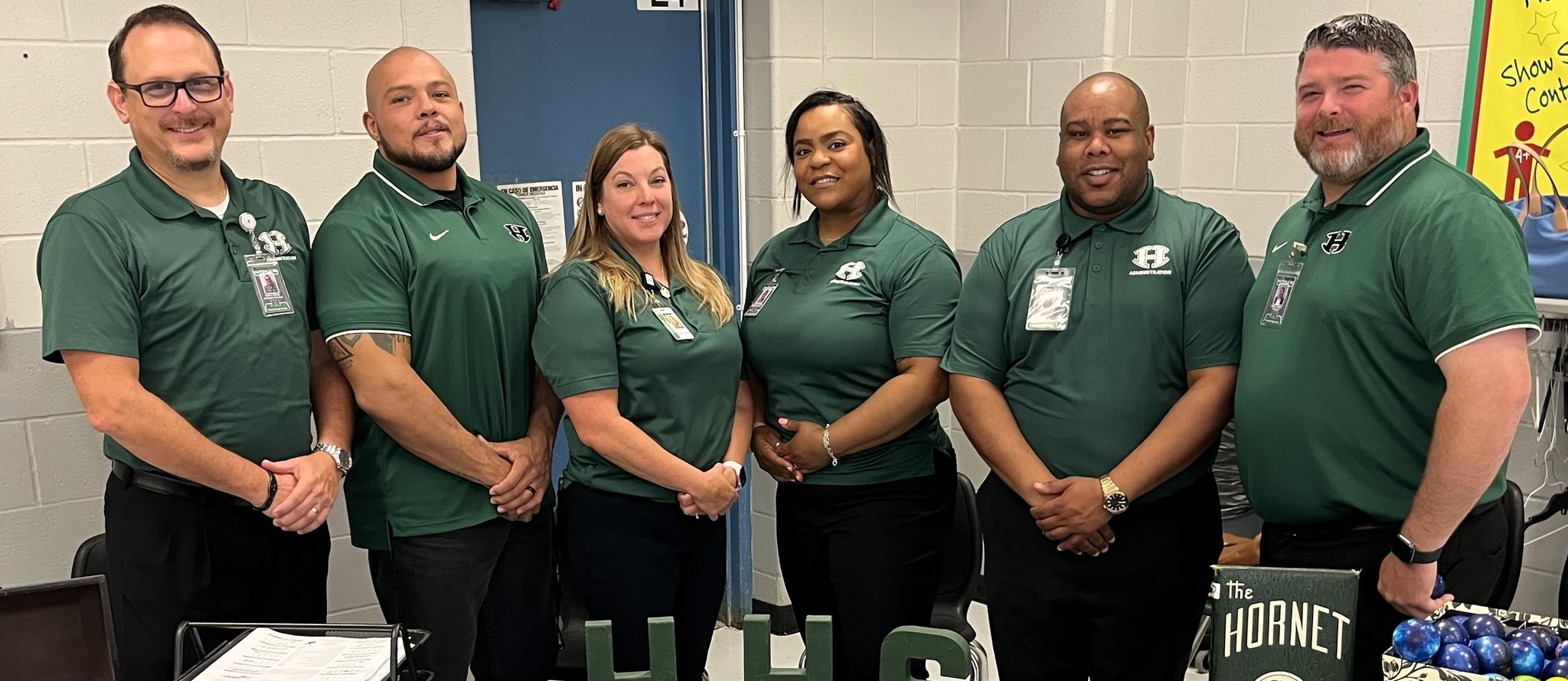 HHS Administrative Team photo