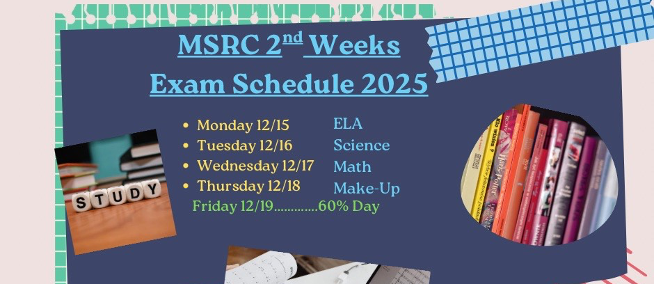Testing Schedule 2025