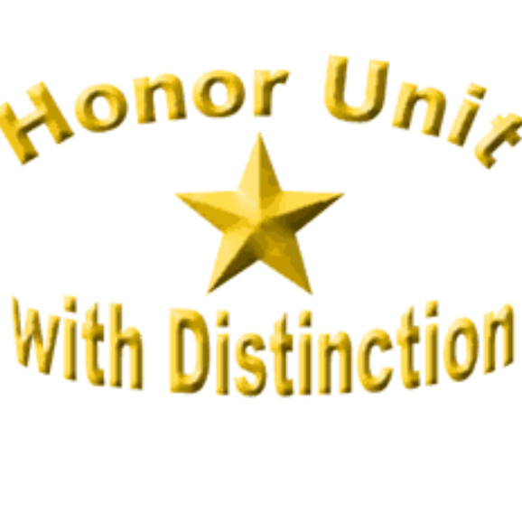 honor unit with distinction