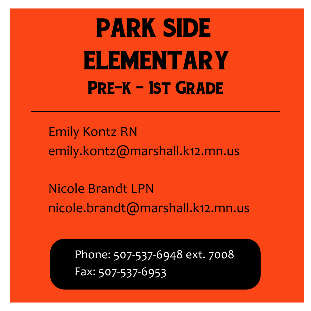 Park Side Elementary. Phone: 507-537-6948 ext. 7008 Fax: 507-537-6953