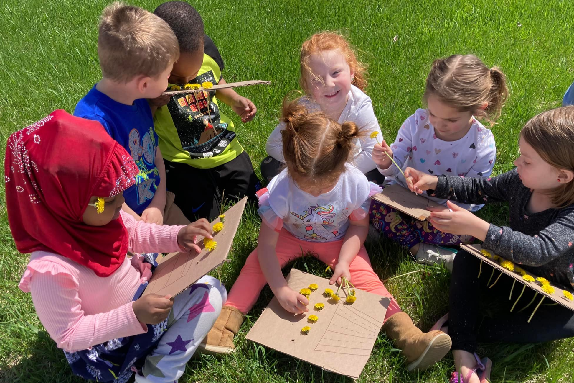 Kids Playing Outside