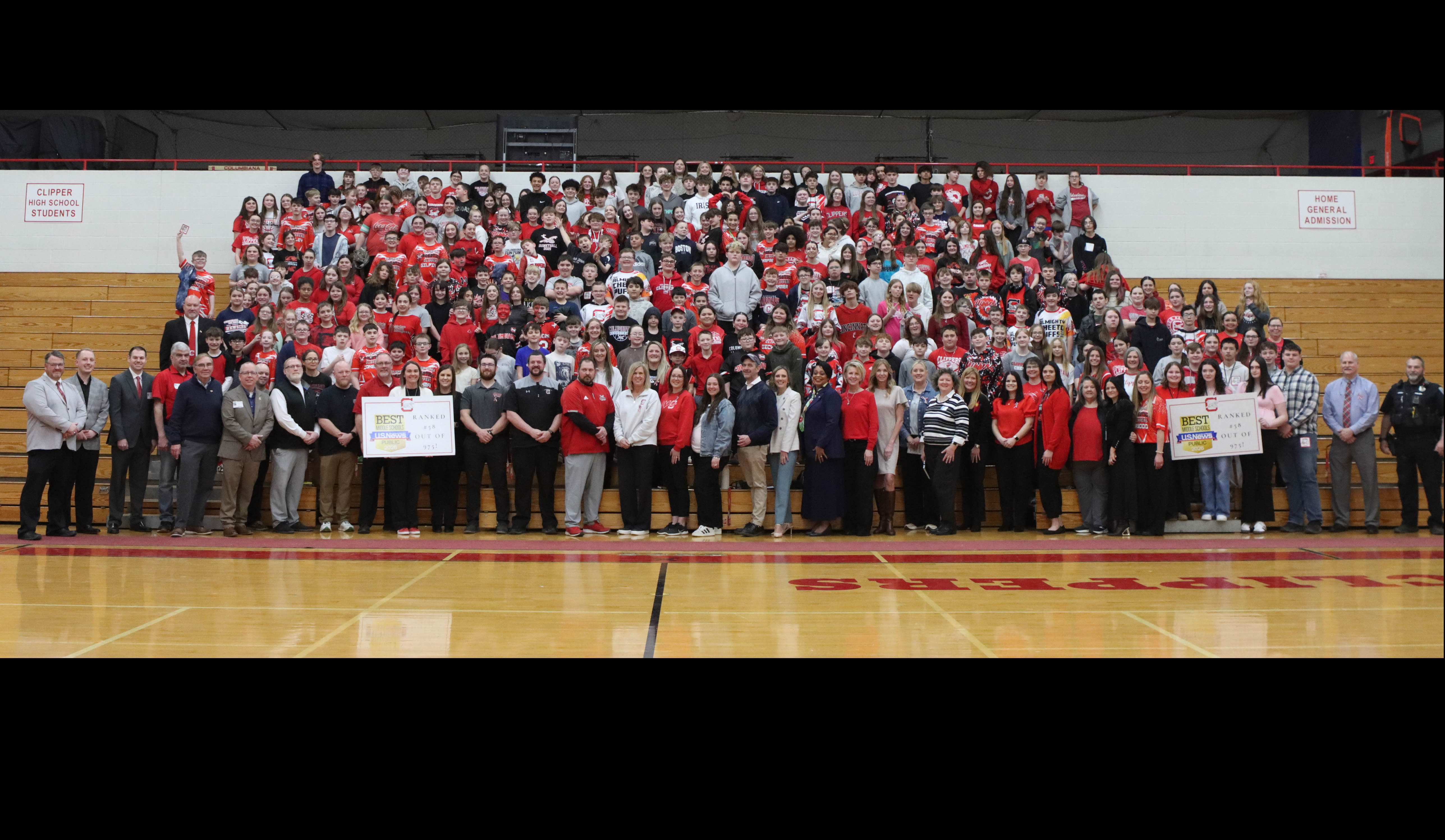 CMS Ranked in the Top 2.5% of Ohio Middle Schools