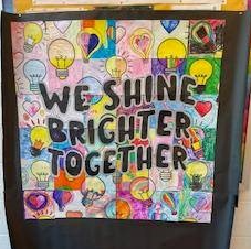 quilt  We shine bright together