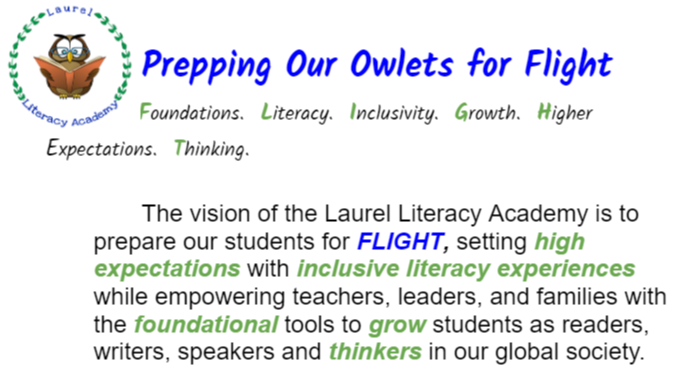 Laurel Literacy Academy Logo