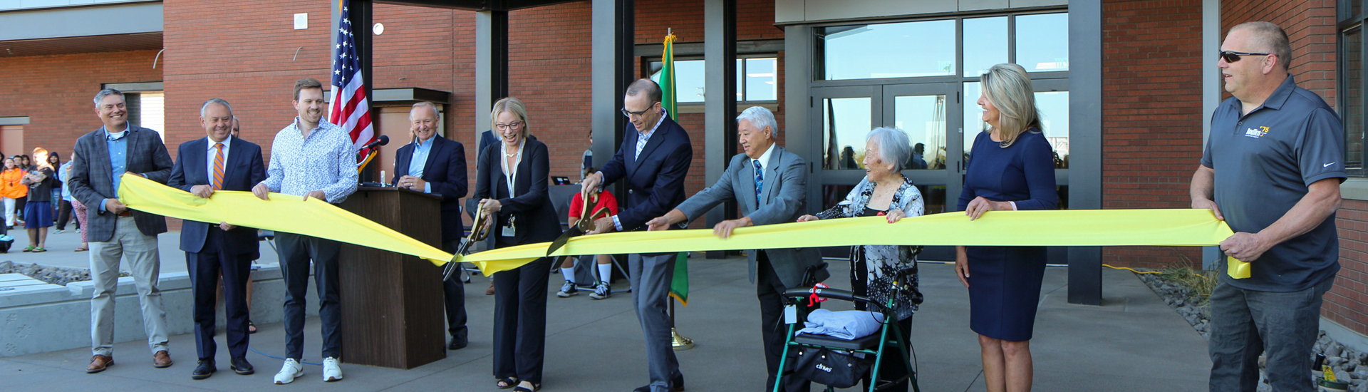 Ribbon cutting