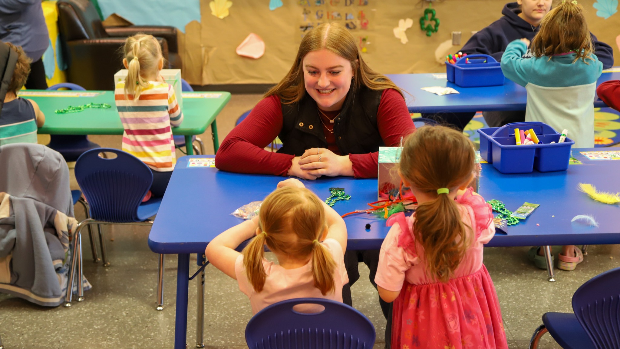 Kids in classroom