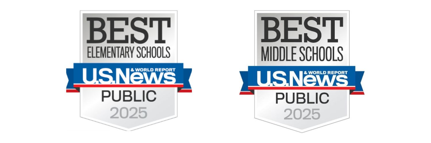 Best Elementary Schools 2025 from US News and Best Middle Schools 2025 from US News