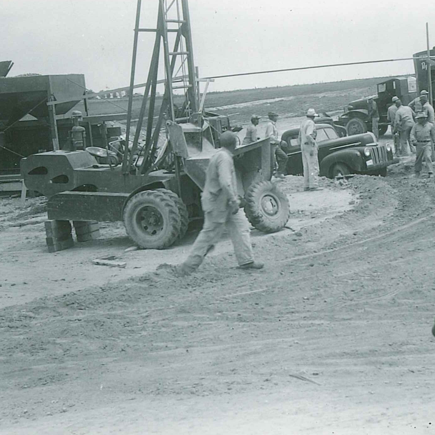 Construction on the New High School
