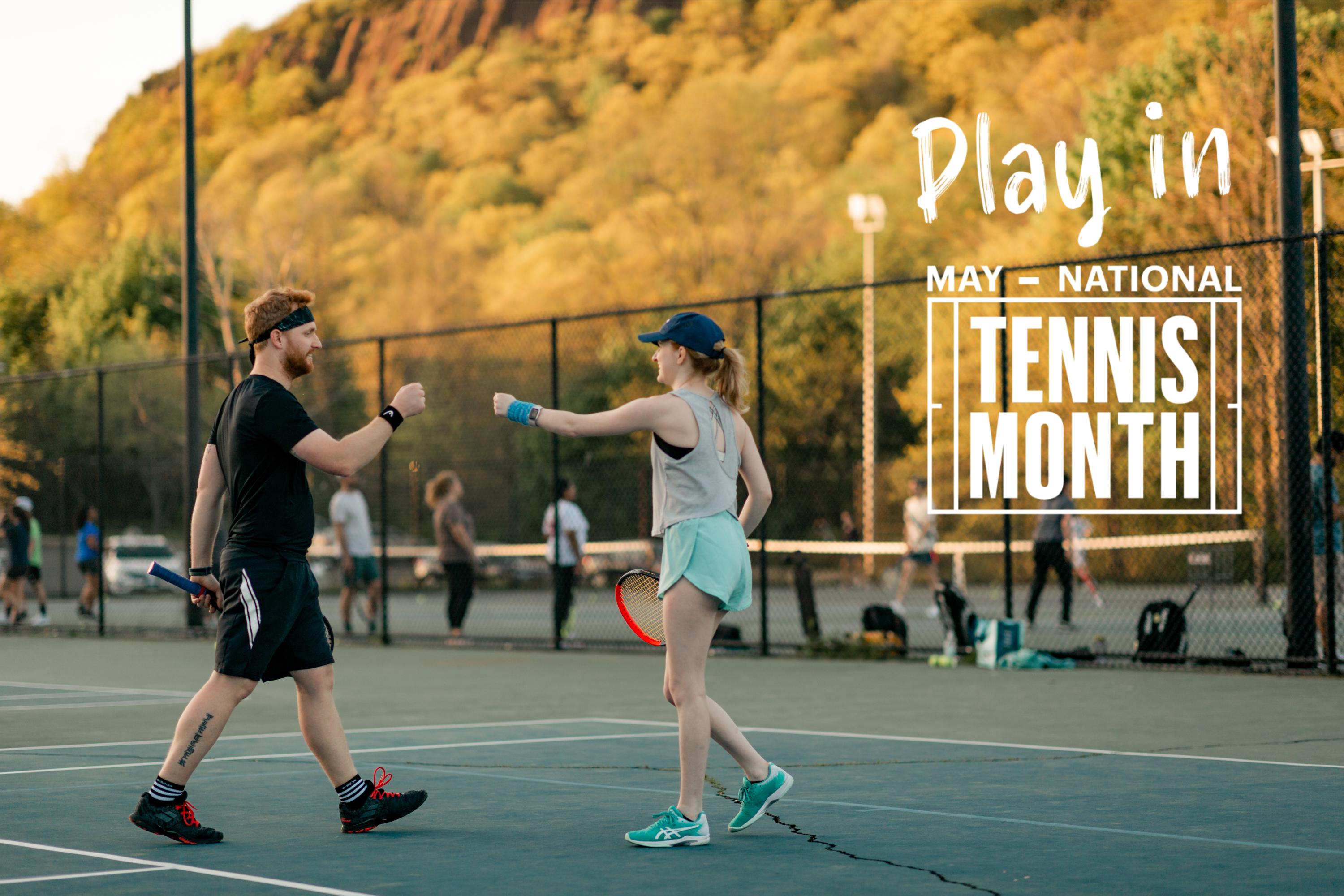 national tennis month