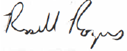 Russell Rogers Signature
