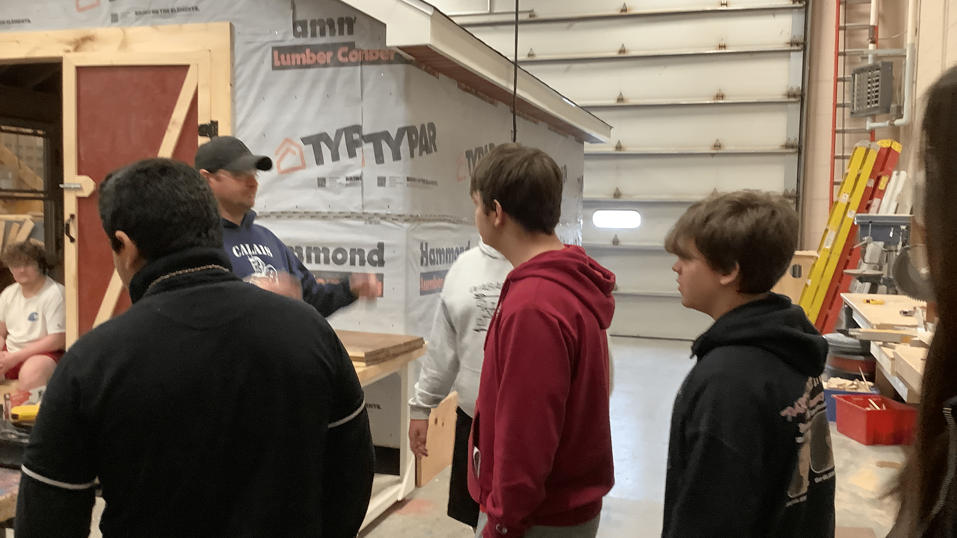 Building Trades students