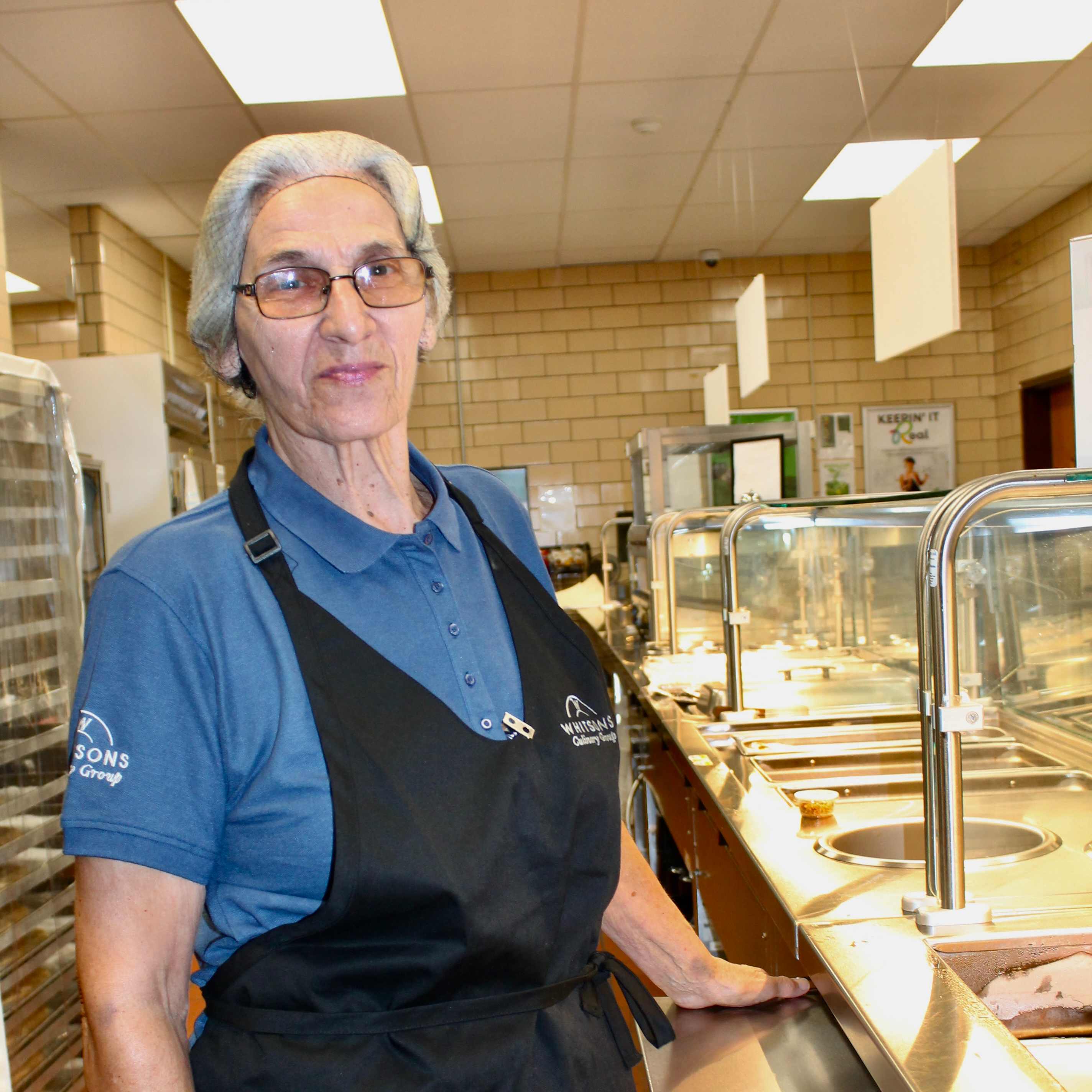 Josephine Vlaovich  Food Services Staff Member