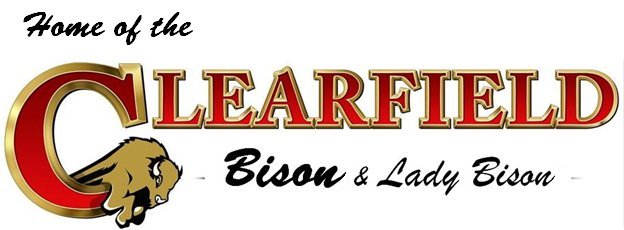 clearfield bison and lady bison logo