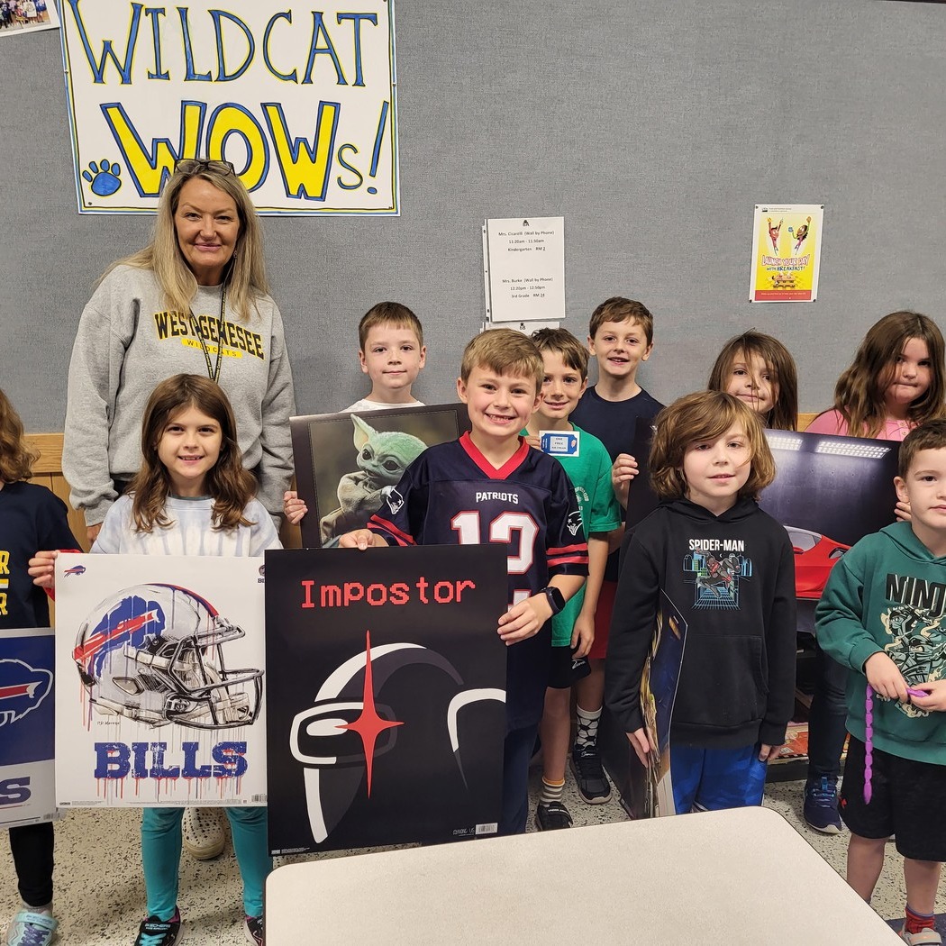 Congratulations to this week's Wildcat WOW prize winners!