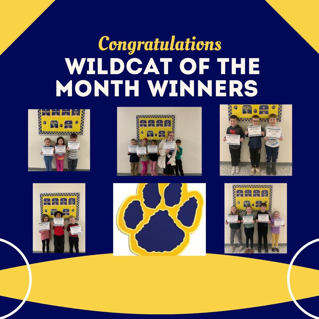 Wildcat of the Month Winners