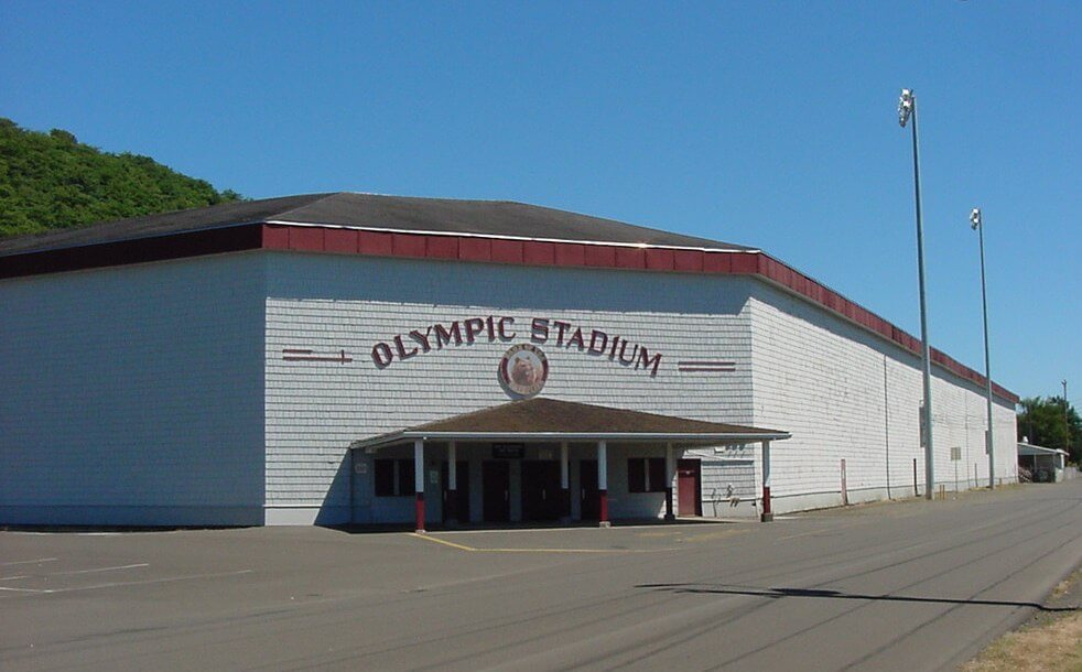 stadium exterior