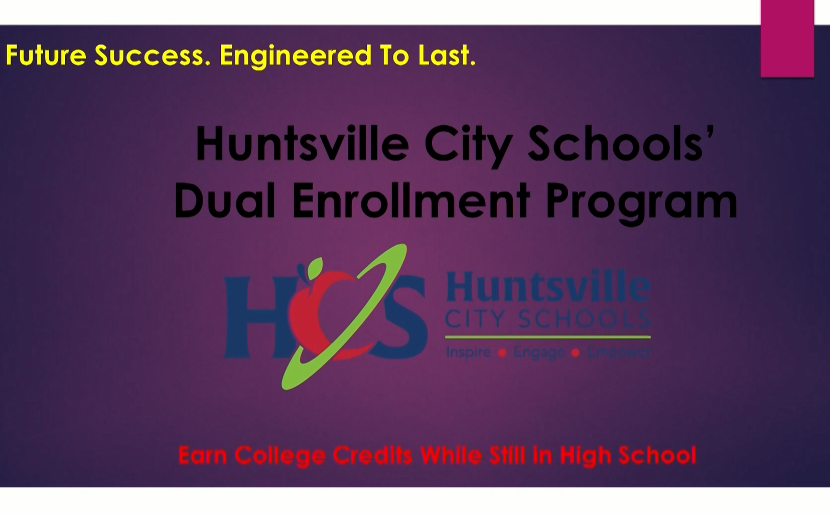 Columbia High School  Huntsville City Schools
