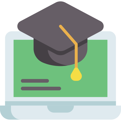 virtual learning icon