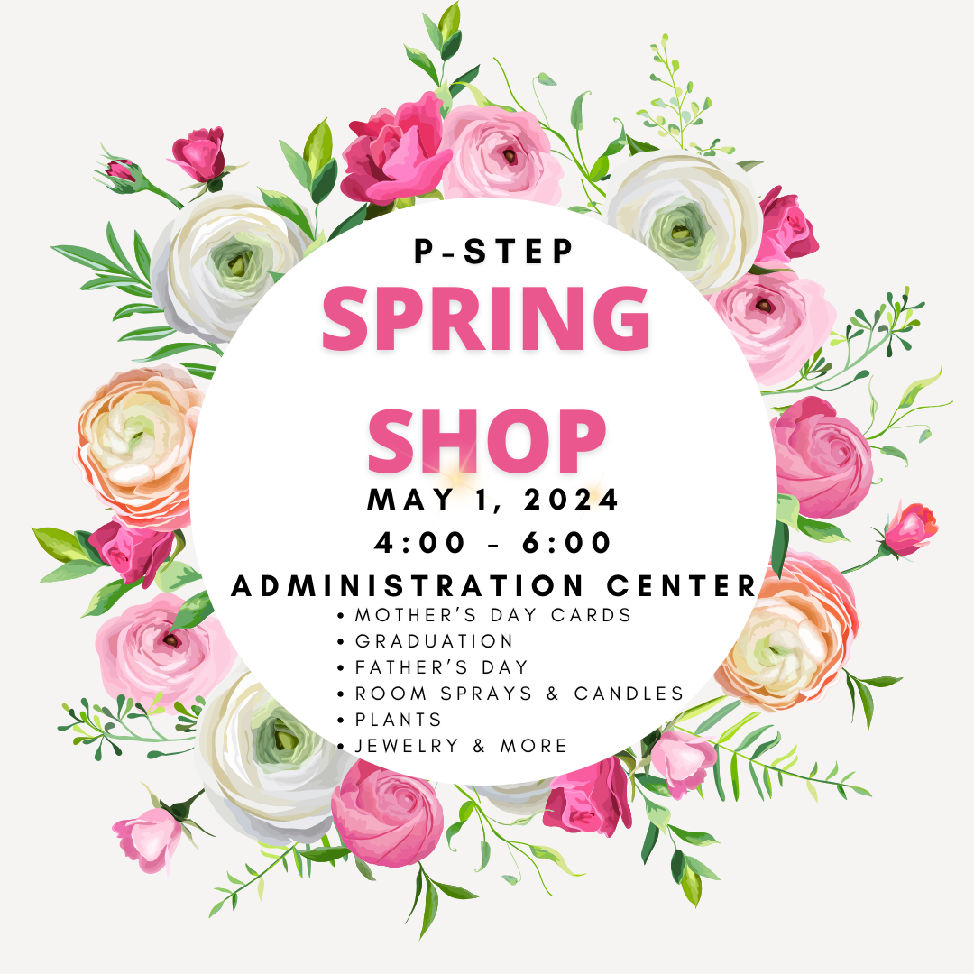 PSTEP-Spring Shop May 1st