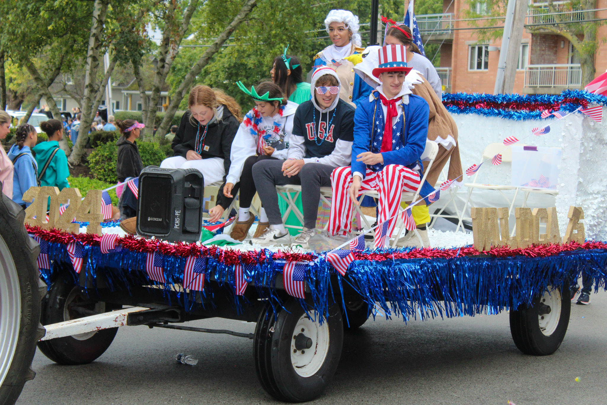 Plainfield High School-Central Campus float