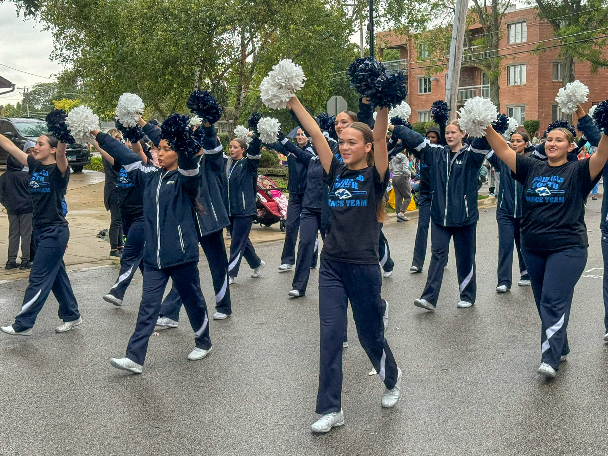 Plainfield South High School dance team