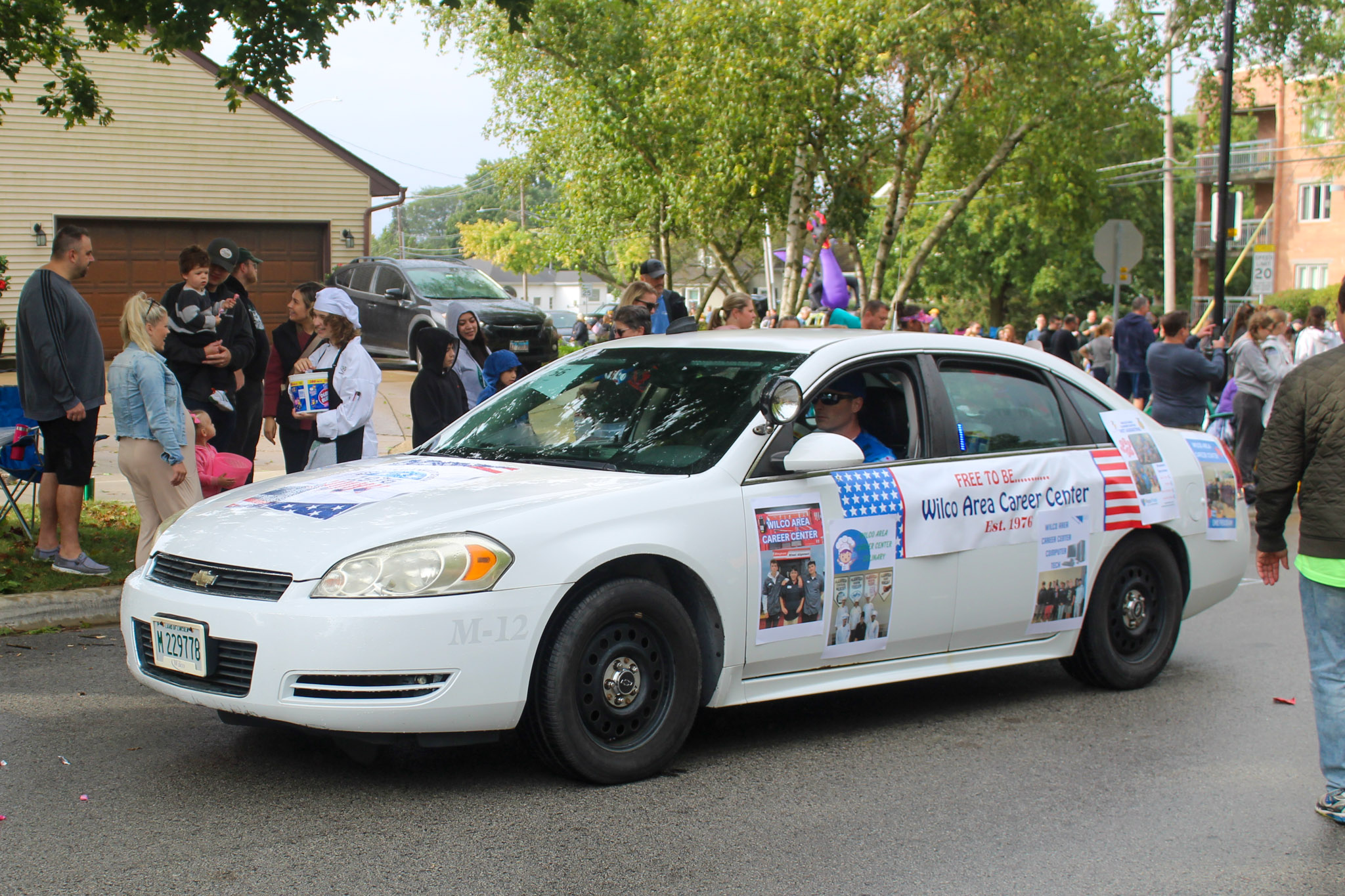 WILCO police car in parade