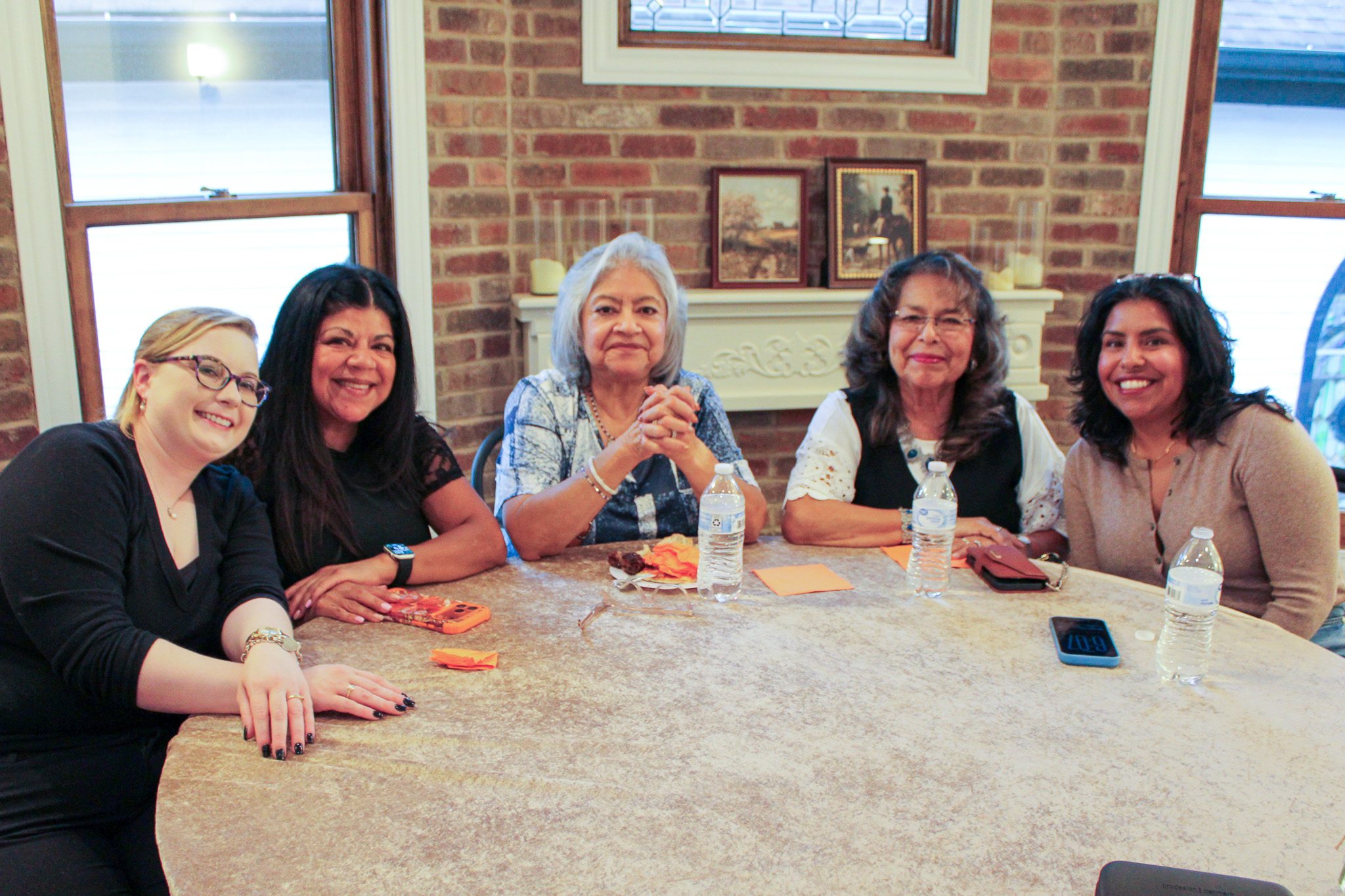 group of women seated at table