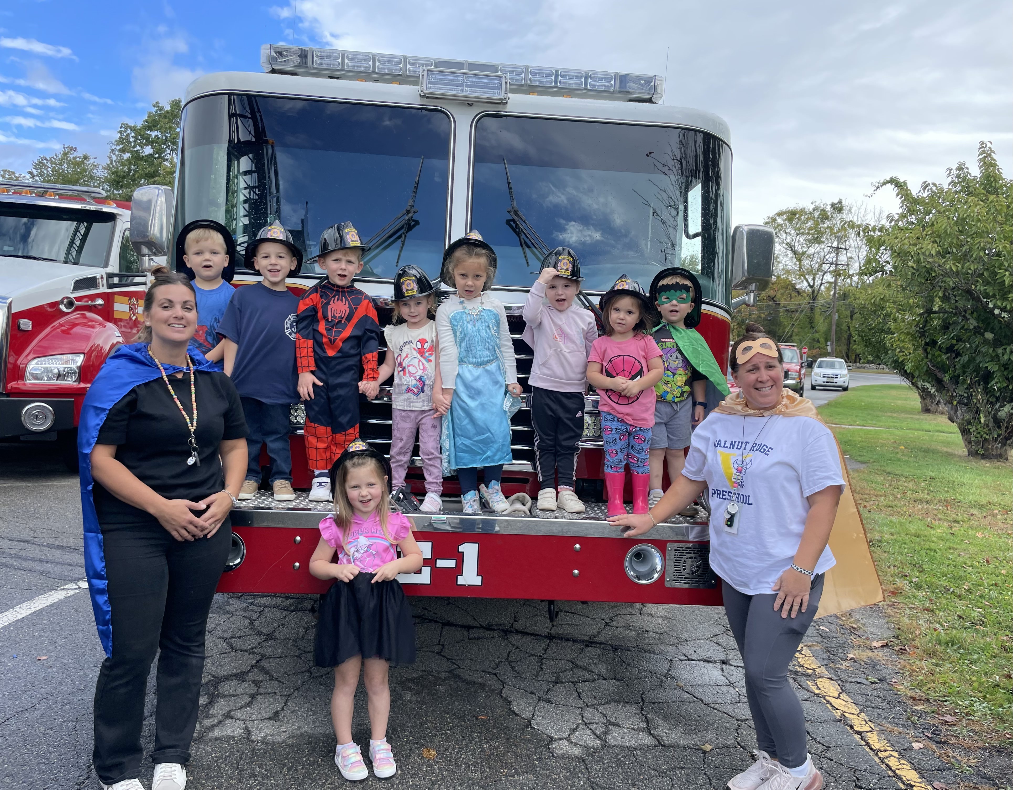 fire trucks