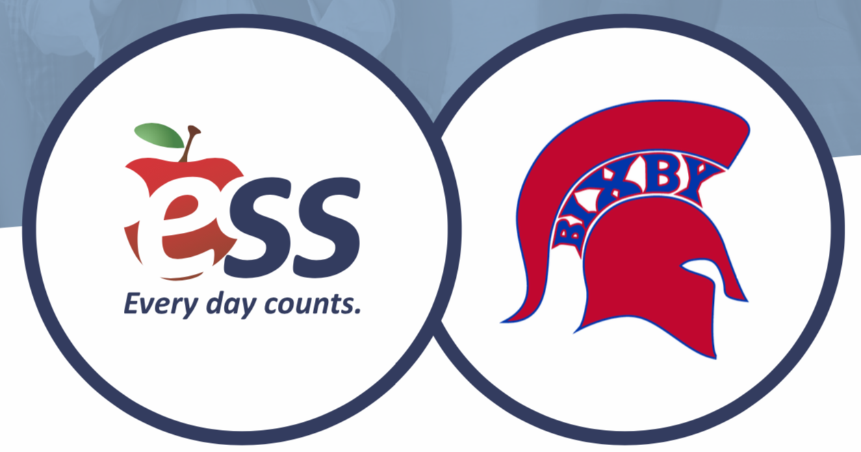 ESS logo - Every day Counts. BIXBY logo.
