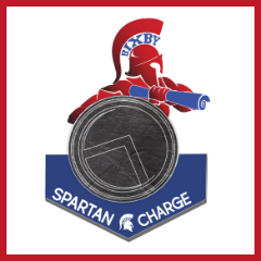 SPARTAN CHARGE LOGO.