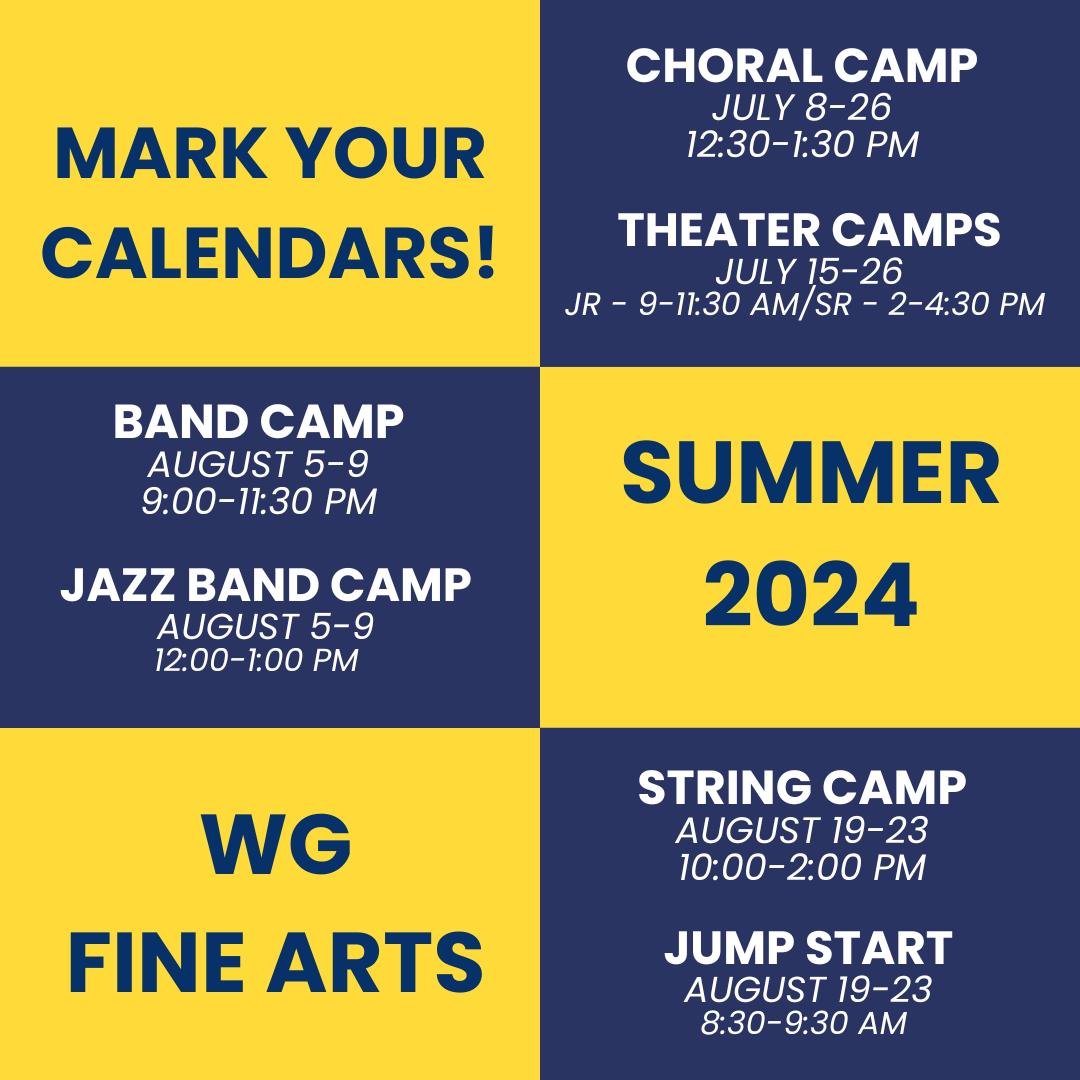 Summer Programs West Genesee Fine Arts