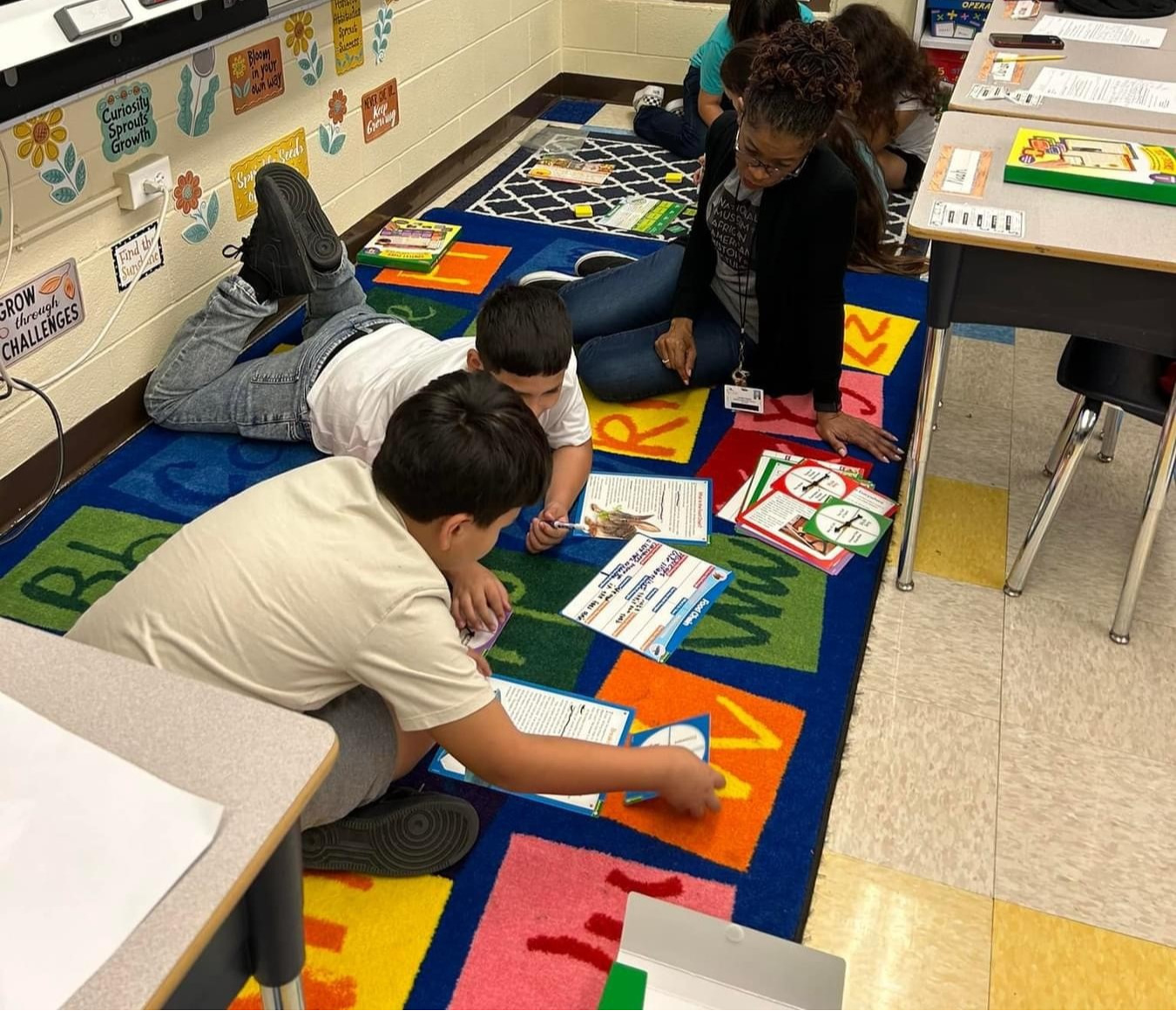 students in classroom