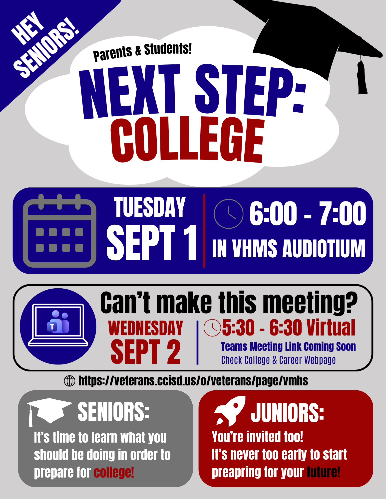 Next Step: College Mtg