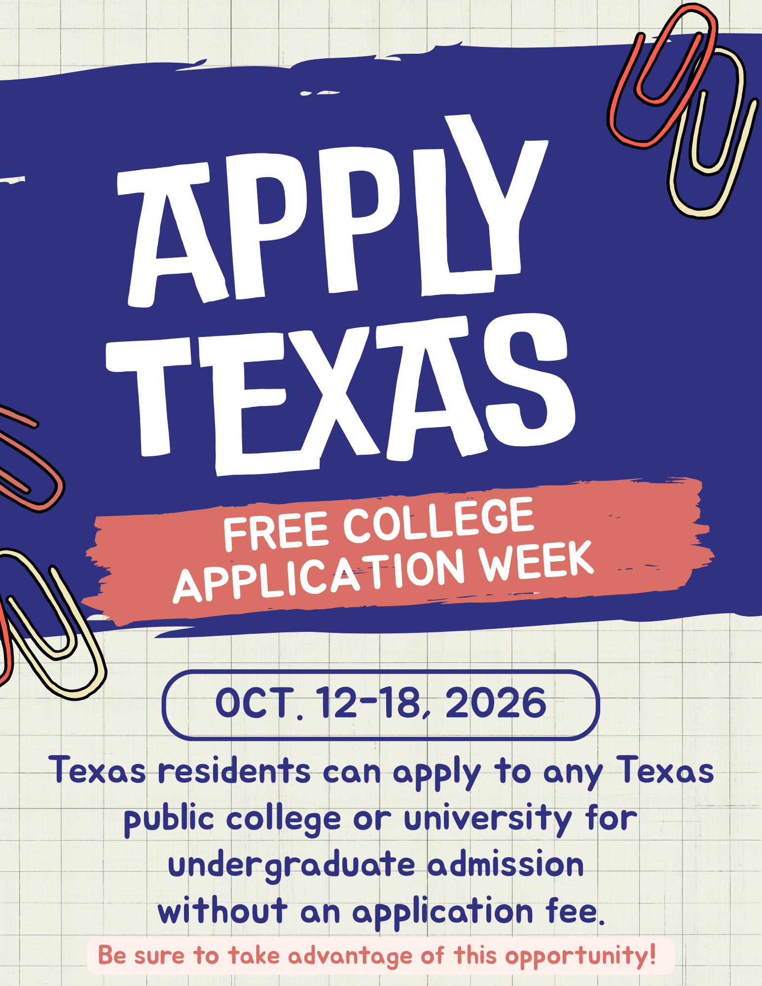 Free Application Week