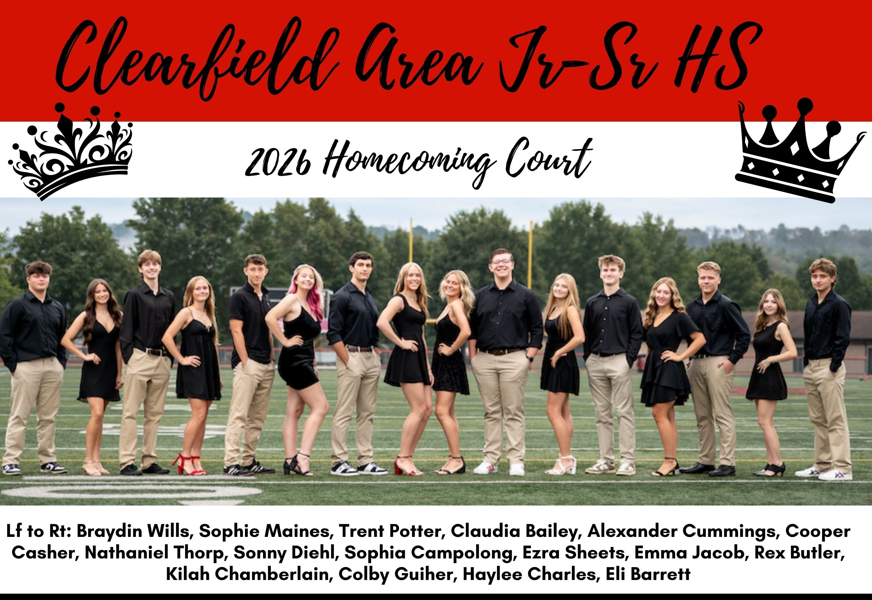26-27 Homecoming Court