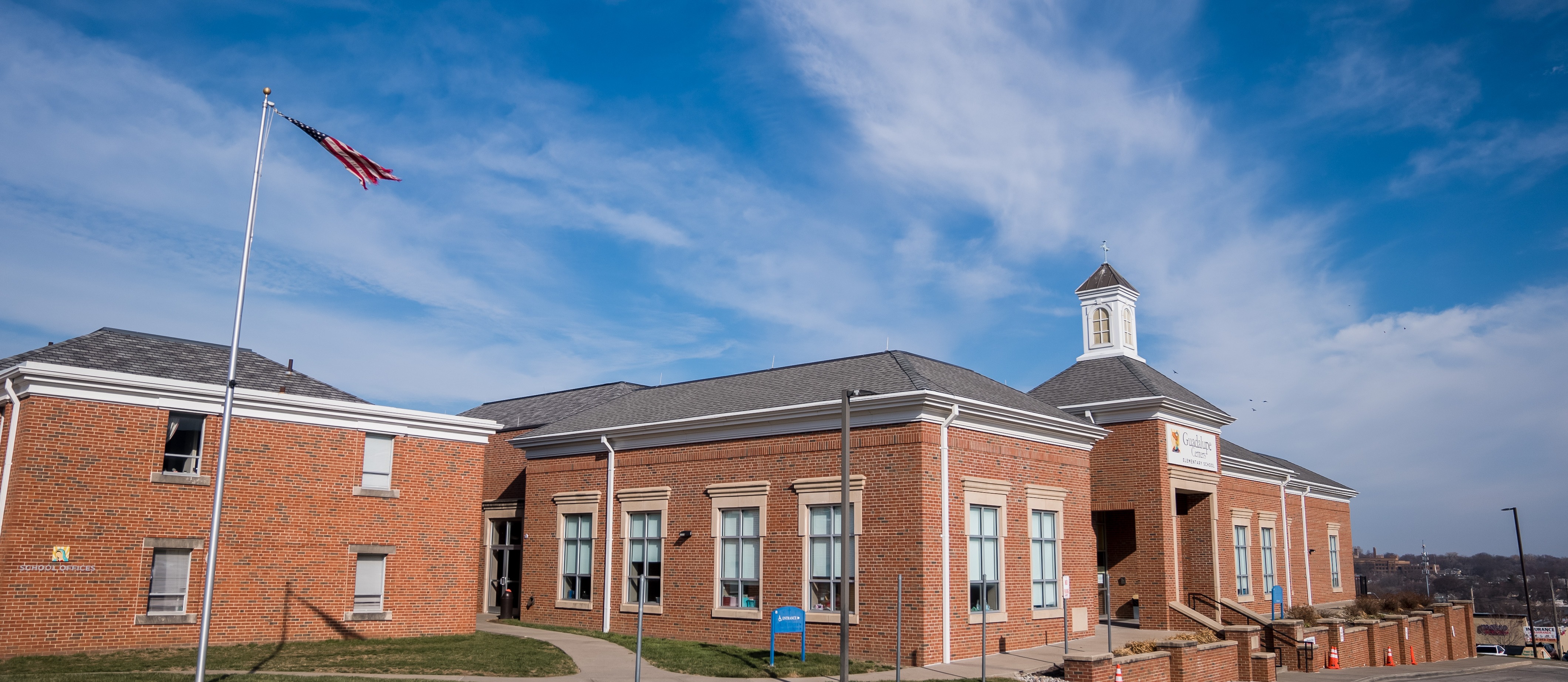 Outside entrance of Guadalupe Centers Elementary School