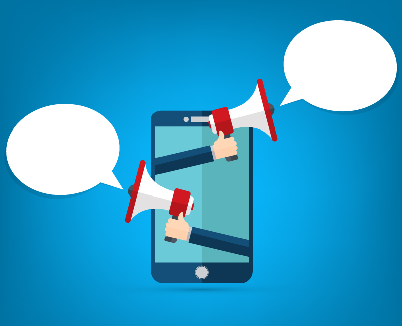 announcement - megaphones