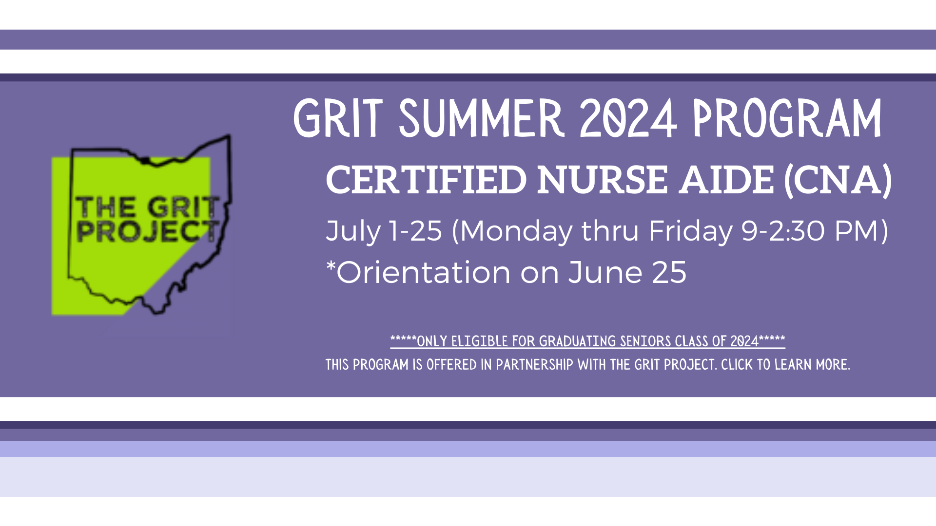 GRIT Program Certified Nurse Aide