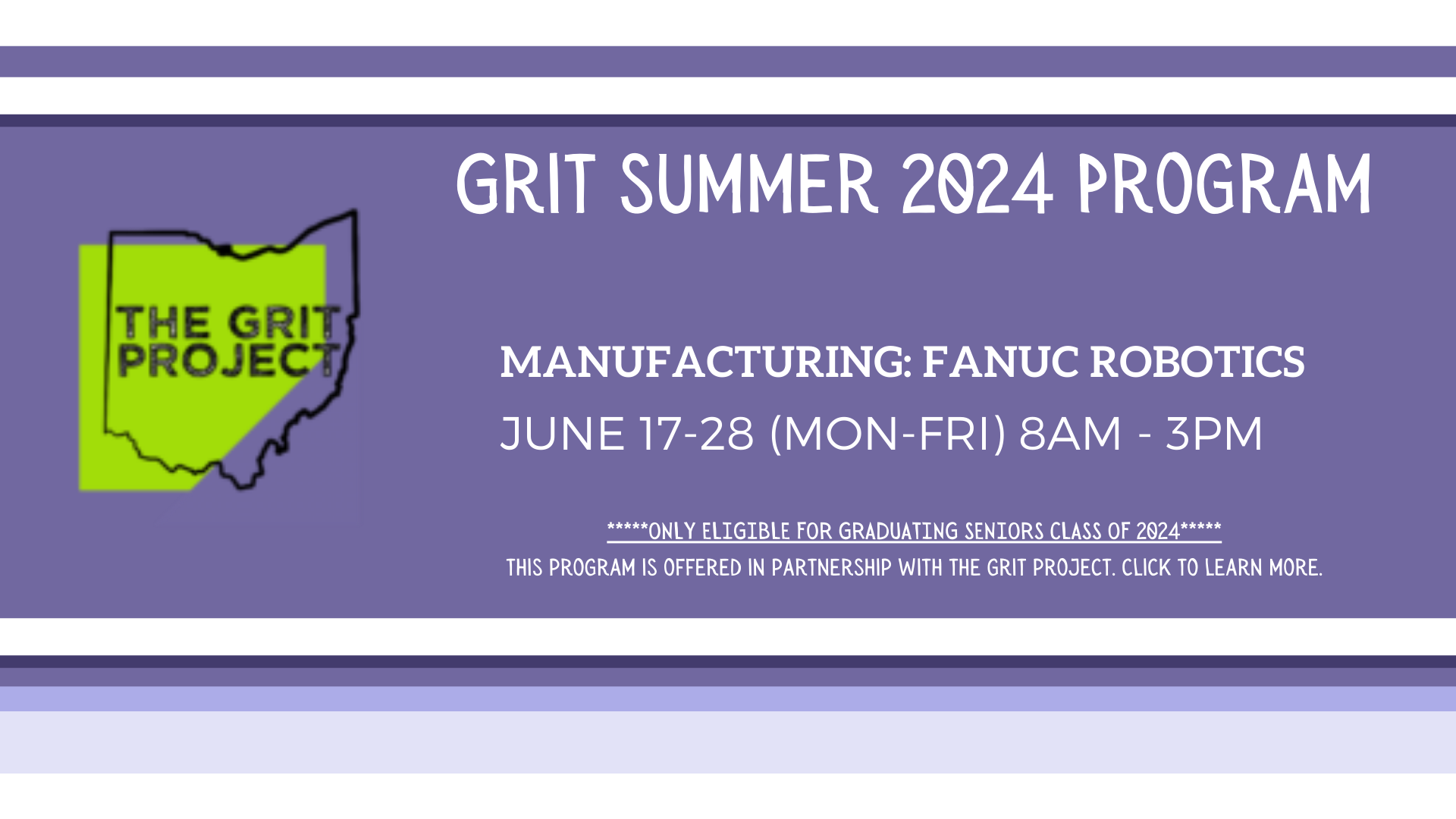 GRIT-FANUC Robotics Program